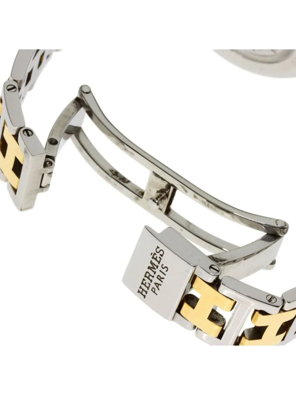 Hermes Clipper Buckle Watch SS